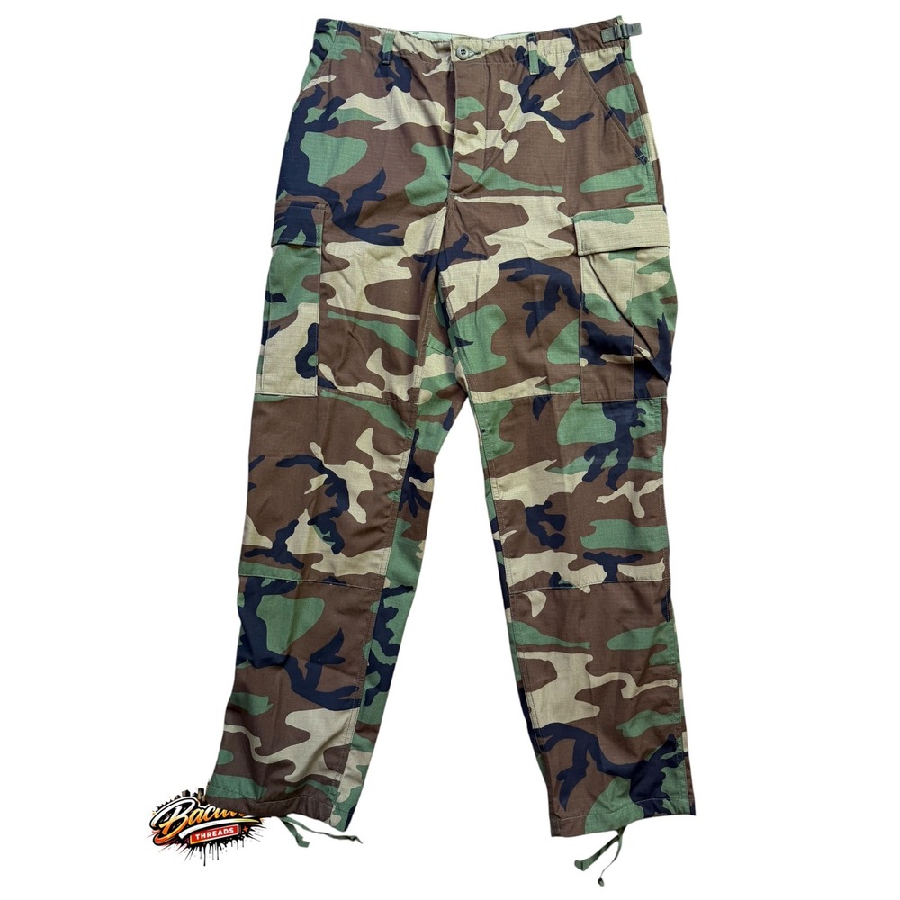 US Military Woodland Camo BDU Trousers Propper Medium Regular 8415-01-390-8948
